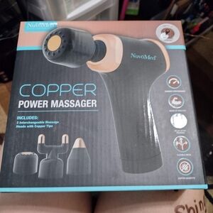 Copper Power Massager - Black and Copper